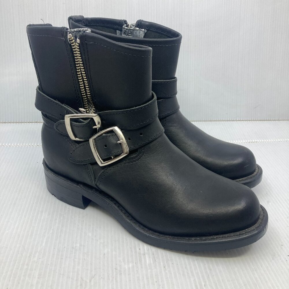 BOULET biker motorcycle western cowboy ankle womens boots sz 6 C Never worn